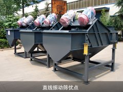 直線振動(dòng)篩優(yōu)點(diǎn)